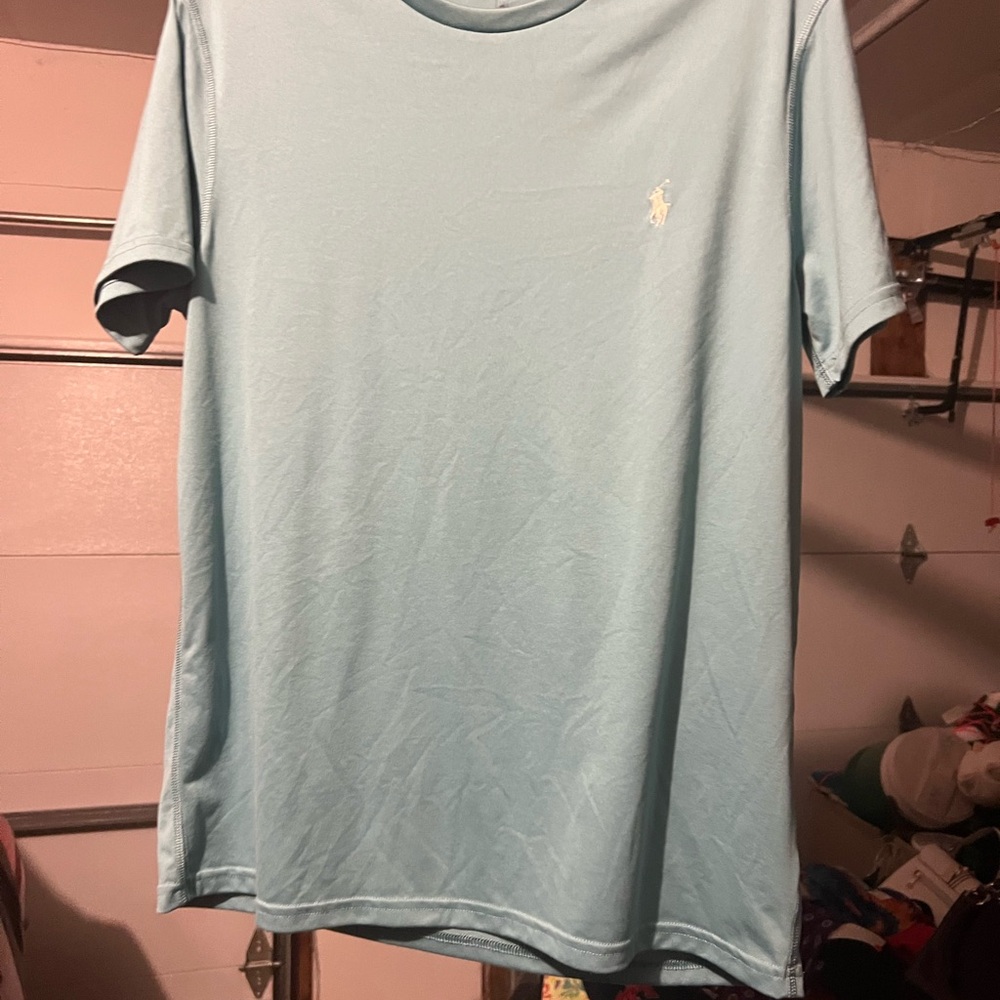 Men's Light Blue Polo Ralph Lauren size M Shirt
